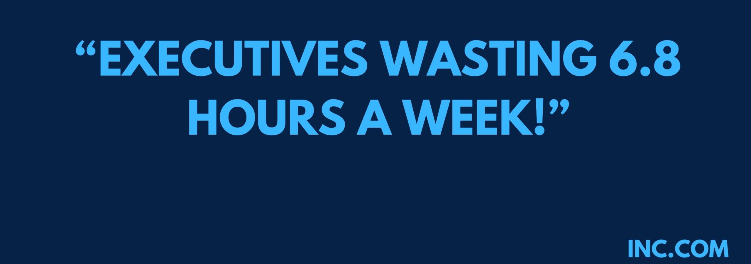 wasting time in management